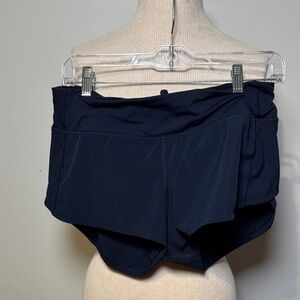 Lululemon Athletica Dark Blue Athletic Shorts